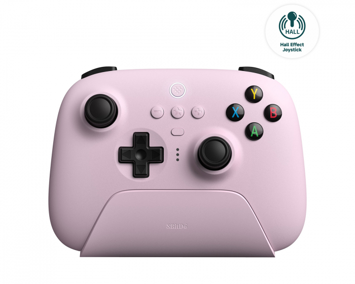 8Bitdo Ultimate 2.4G Wireless Controller Hall Effect Edition - Pink