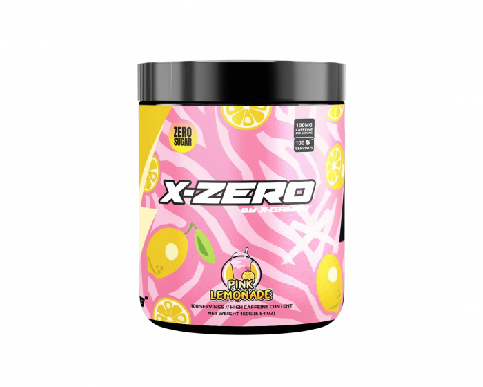 X-Gamer X-Zero Pink Lemonade - 100 Servings