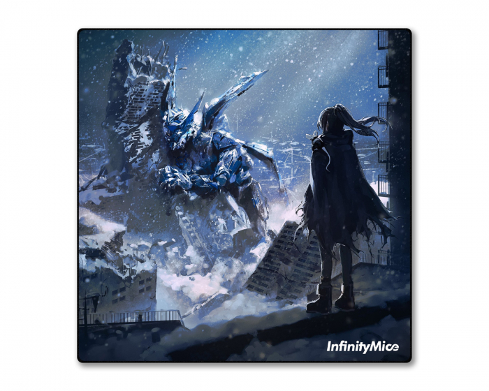 InfinityMice Ruin Mousepad - Speed - Soft - XL Square - Limited Edition