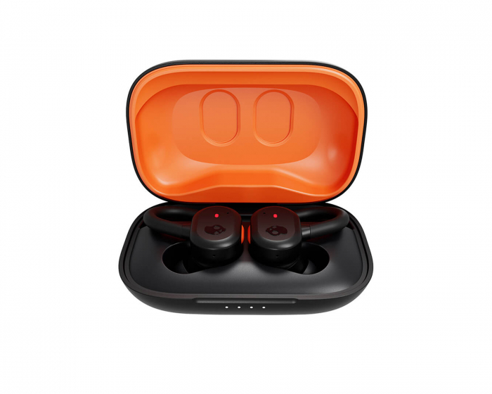 Skullcandy Push Active True Wireless In-Ear Headphones - Black/Orange