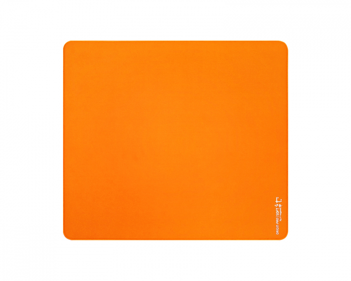 X-raypad Origin Pro Mousepad - Soft - Orange - XL Square