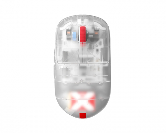 Pulsar X2-H High Hump Wireless Gaming Mouse - Mini - Superclear - Limited Edition