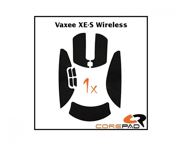 Corepad Soft Grips for Vaxee XE-S - Black