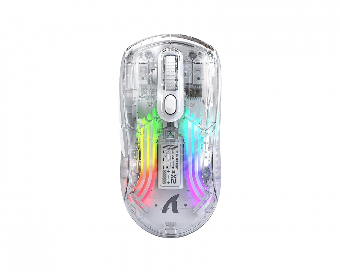 Attack Shark X2 Wireless Gaming Mouse - Transparent