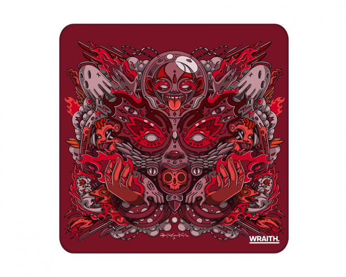 Wraith Spirit of Aim Pro Mousepad - Speed - Red