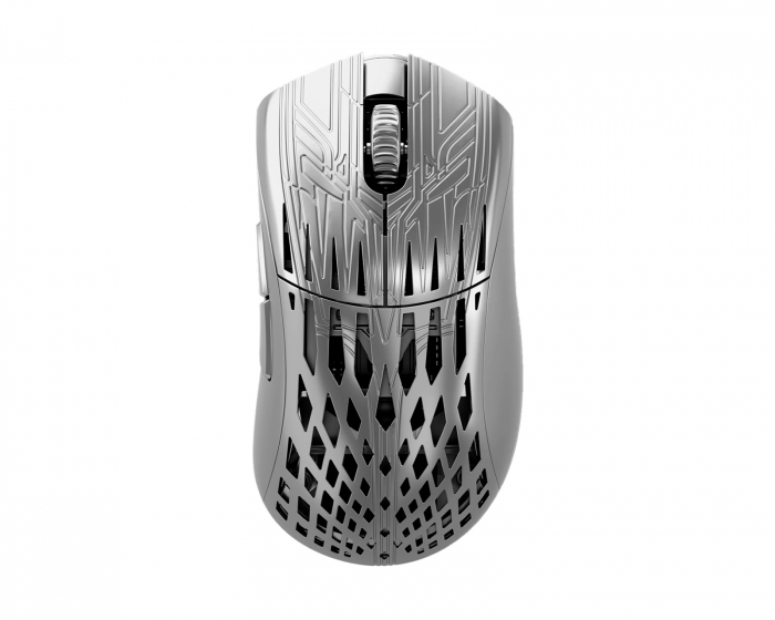 Pwnage StormBreaker Max CF 8K Wireless Gaming Mouse - Platinum