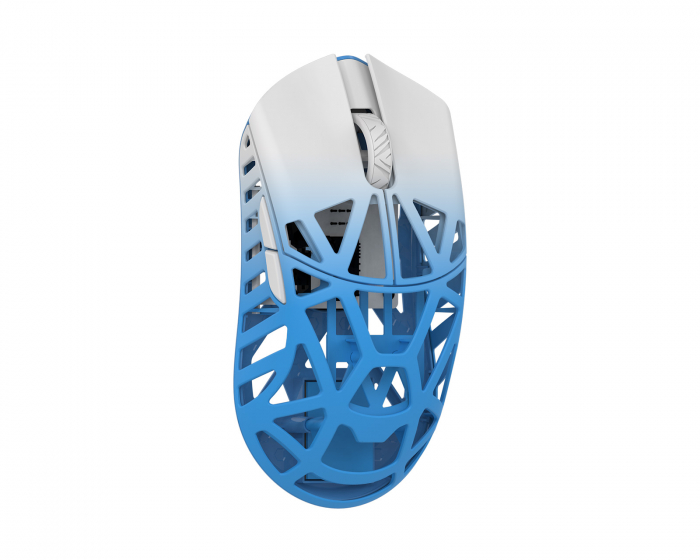 WLMouse BEAST X 8K Wireless Gaming Mouse - White/Blue [Omron Opticals]