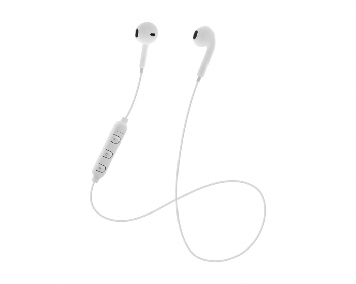 STREETZ BT100 Semiinear Bluetooth Headphones - White