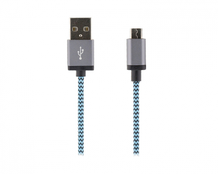 STREETZ USB-A to USB Micro-B - 1m - Blue