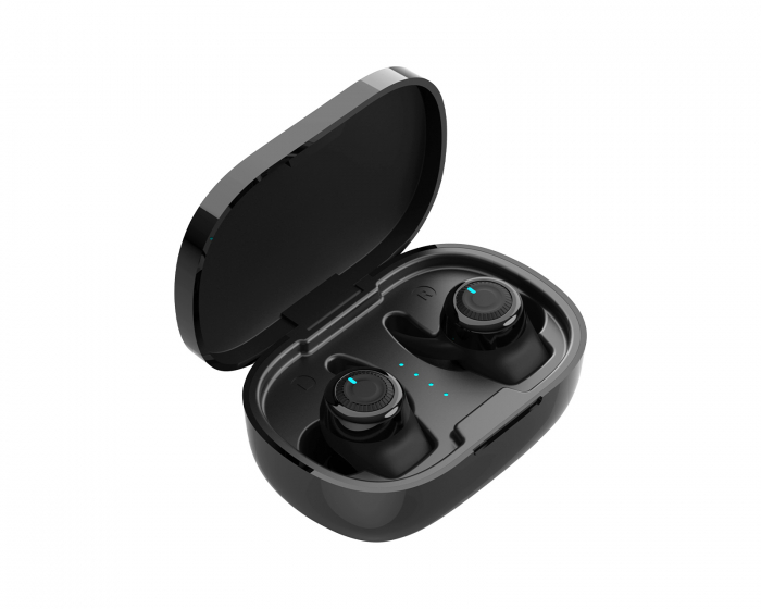 STREETZ T220 TWS In-Ear Headphones - Black