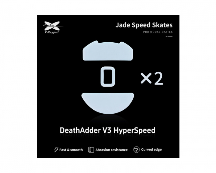 X-raypad Jade Mouse Skates for Razer DeathAdder V3 HyperSpeed