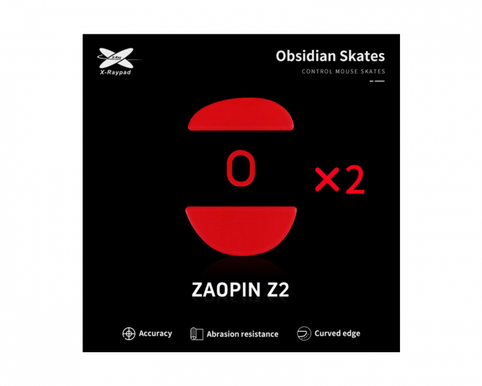 X-raypad Obsidian Mouse Skates for Zaopin Z2