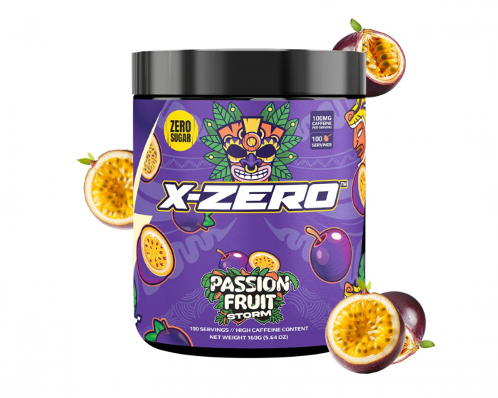 X-Gamer X-Zero Passion Fruit Storm - 100 Servings