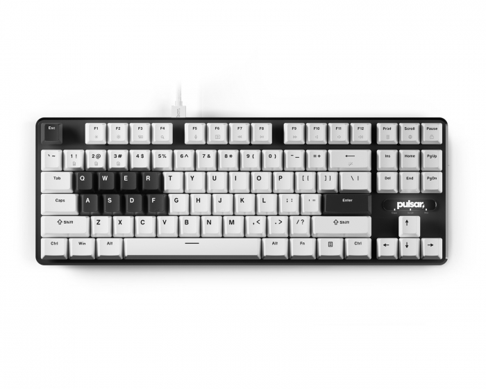 Pulsar PCMK 2 HE TKL Mechanical Keyboard ANSI - White