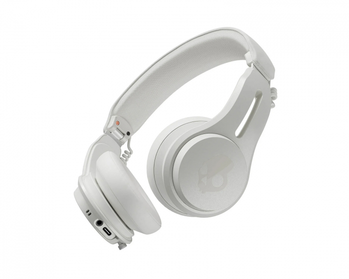 Skullcandy ICON ANC On-Ear Wireless Headphones - Bone/Orange