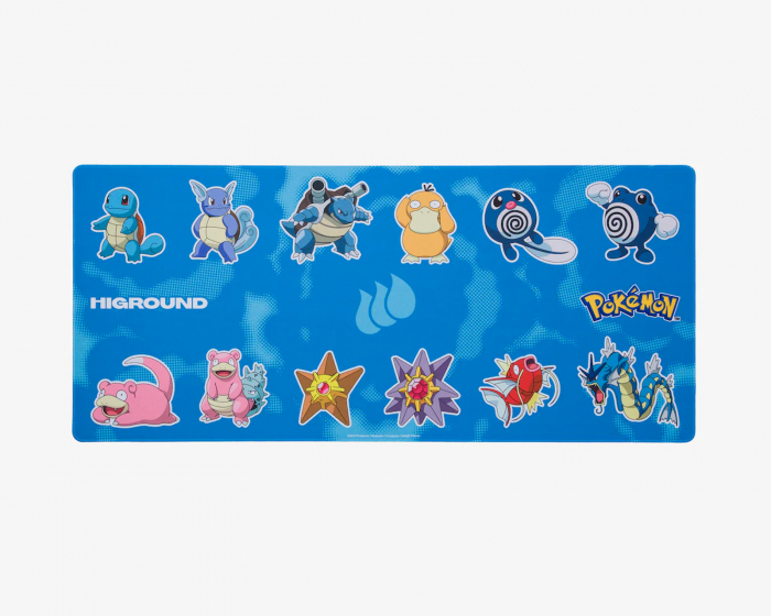 Higround Pokémon Gaming Mousepad - Water Type - XL