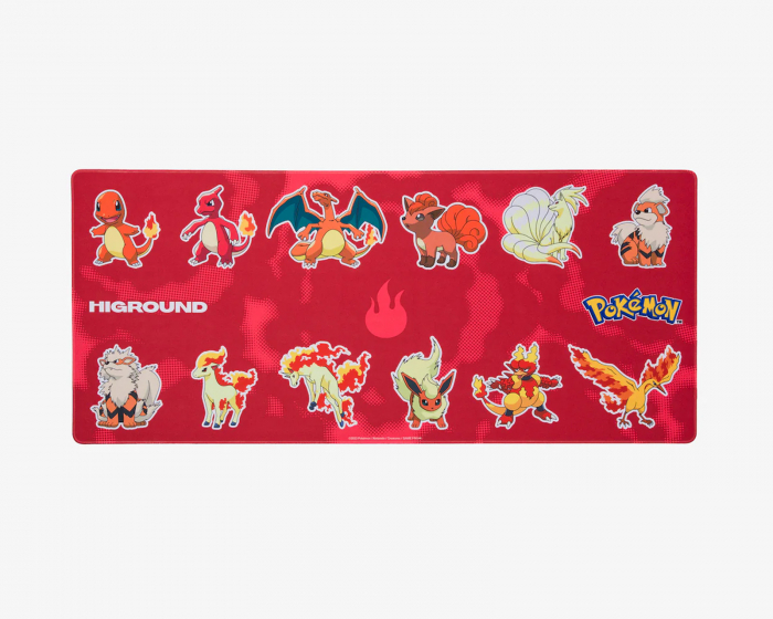 Higround Pokémon Gaming Mousepad - Fire Type - XL