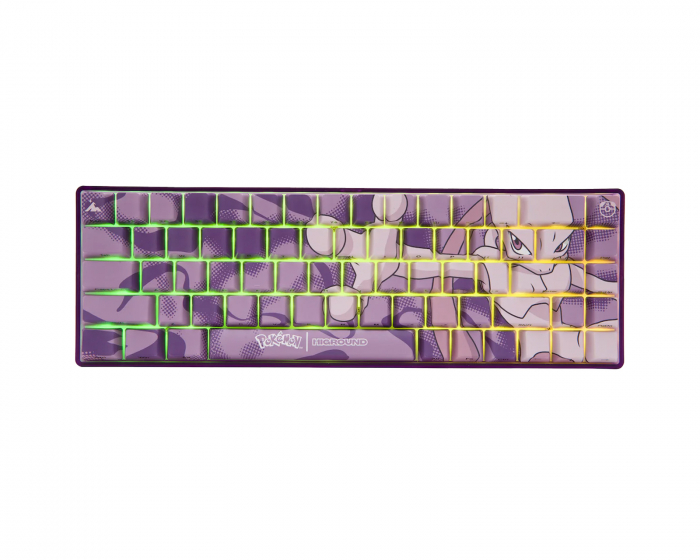 Higround Pokémon Performance 65 Hotswap Gaming Keyboard - ANSI - Mewtwo [Hall Effect]