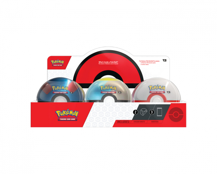 Pokémon Tin Pokeball 2024