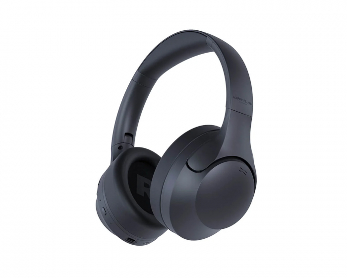 Happy Plugs Play Pro ANC Wireless Over-Ear Headphones - Black