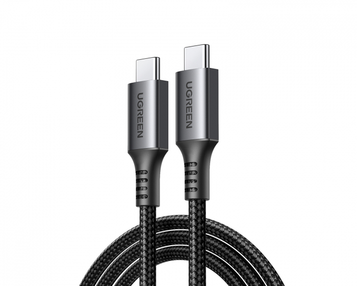 UGREEN Fast Charging USB-C to USB-C PD Cable 1m - Black/Gray