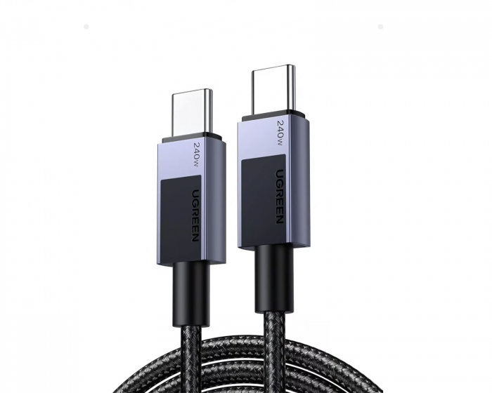 UGREEN Fast Charging USB-C to USB-C PD 240W Cable 1m - Space Gray