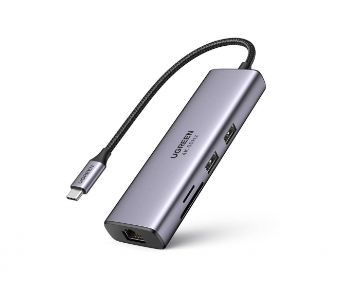 UGREEN Multifunction USB-C Adapter with Ethernet Interface