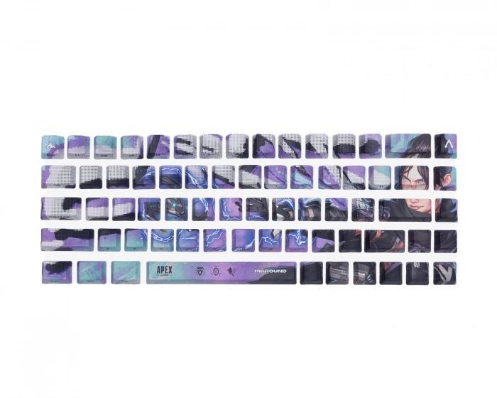 Higround Apex Keycap Set ANSI - Wraith