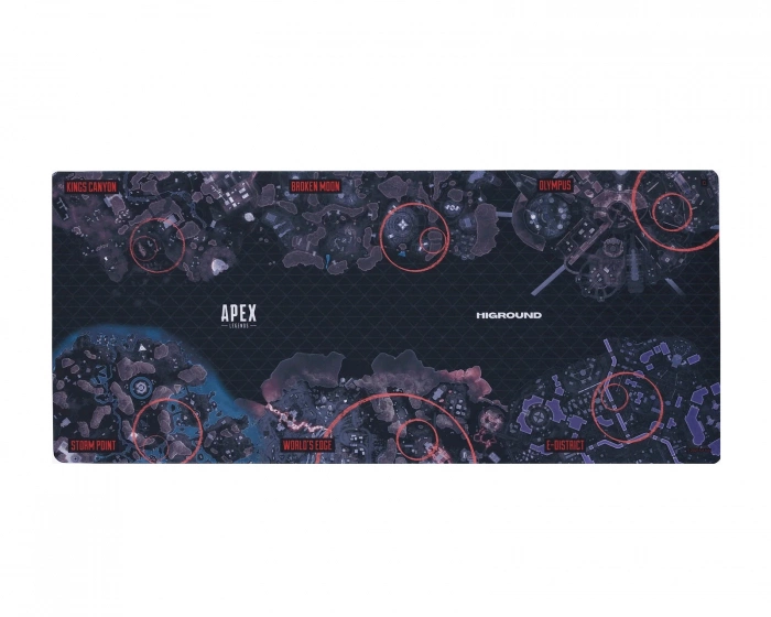 Higround Apex Gaming Mousepad - Minimap - XL
