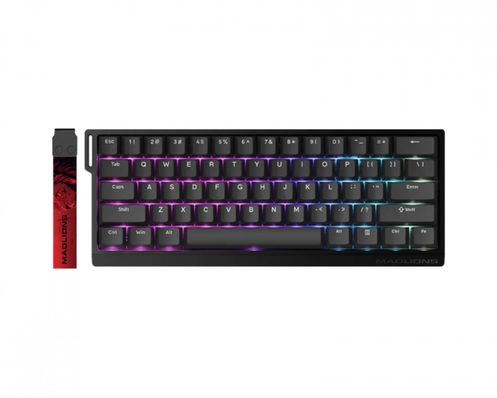 FGG MAD 60 HE RGB Keyboard ANSI [Magnetic Amber PRO] - Black