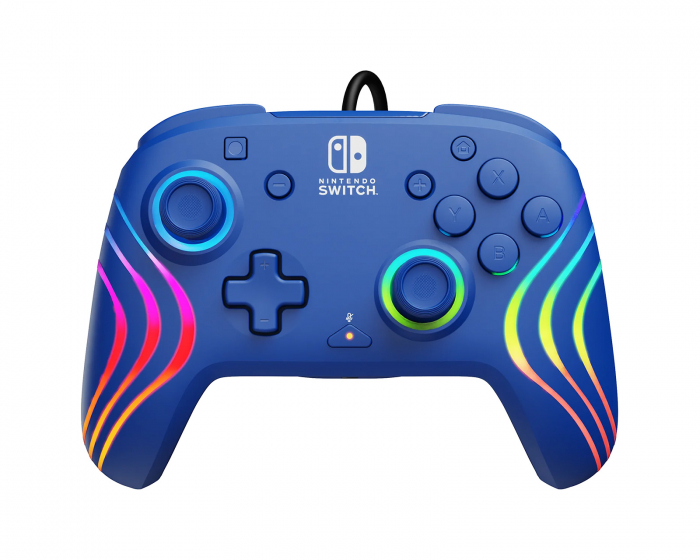 PDP Afterglow Wave Wired Controller - Blue (Nintendo Switch)