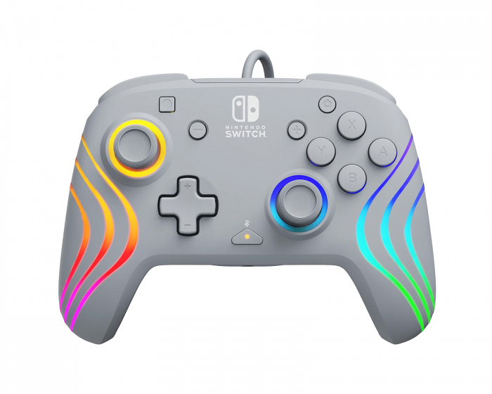 PDP Afterglow Wave Wired Controller - Gray (Nintendo Switch)