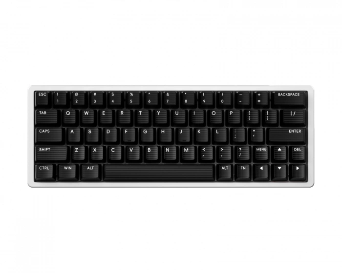 Scyrox Xpunk 63 Magnetic 60% ANSI Gaming Keyboard - White/Black