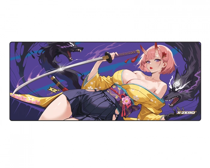 X-Gamer Waifu Wolf Mousepad - XXL