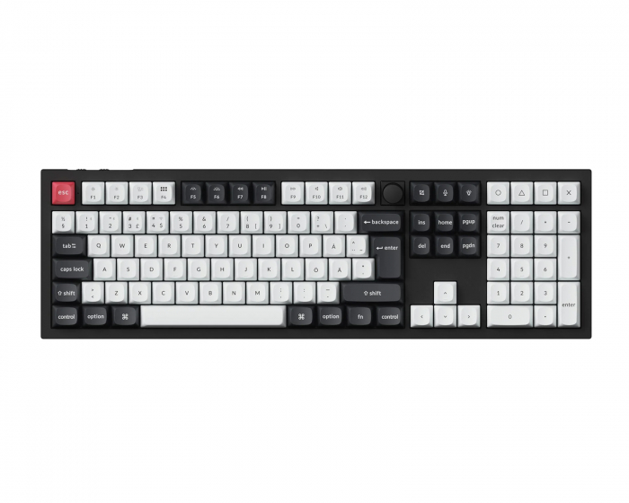 Keychron Q6 HE RGB Hotswap ISO Keyboard [Nebula Linear] - Black