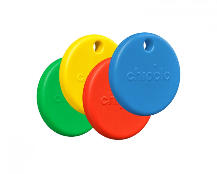 Chipolo POP 4-pack - Item Finder - Red/Blue/Yellow/Green