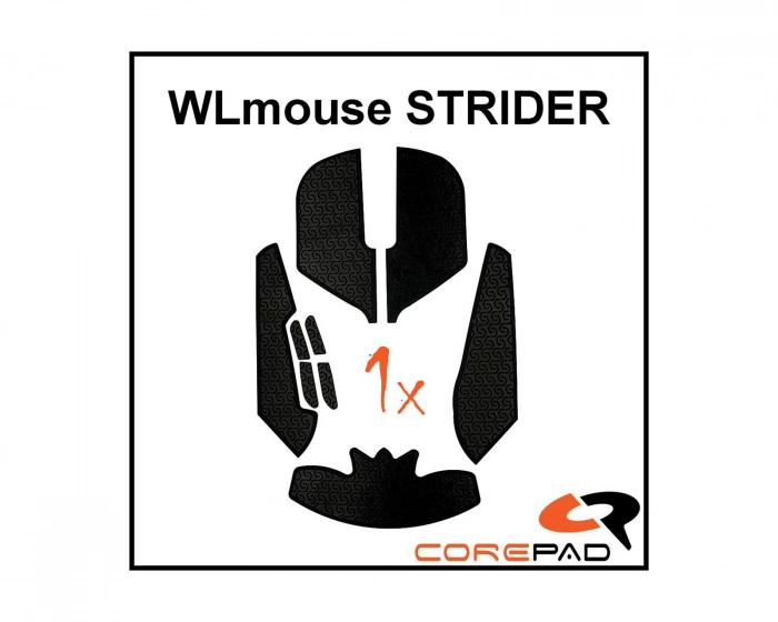 Corepad Soft Grips for WLmouse Strider Magnesium 8K - Black