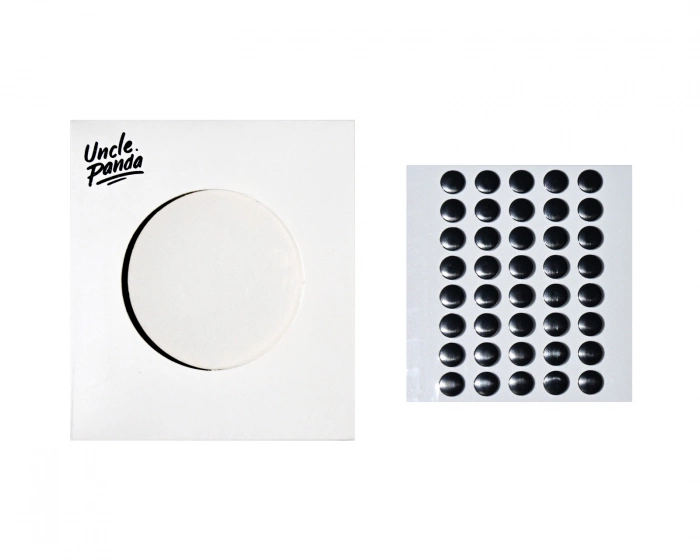 Uncle Panda Spirit Dots - Black - 40 pcs