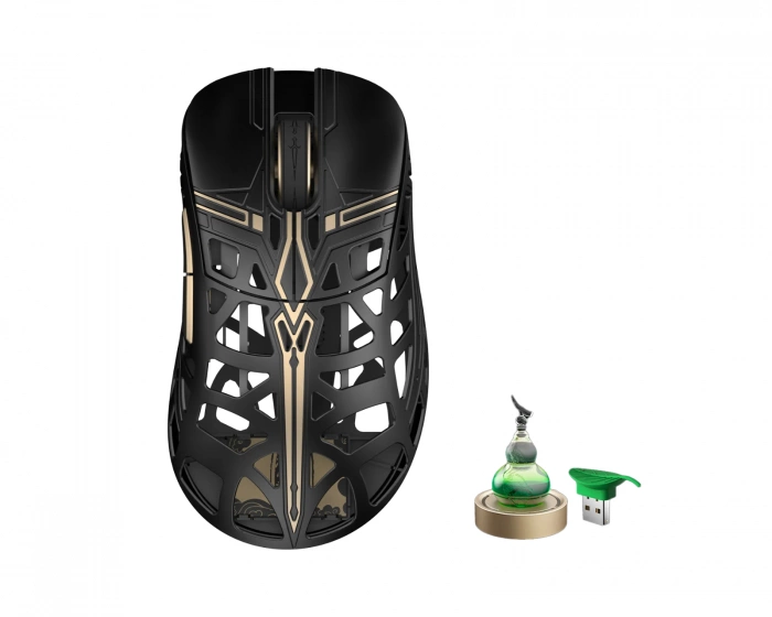WLMouse x The Swords Magnesium Wireless Gaming Mouse [OMRON] - Black