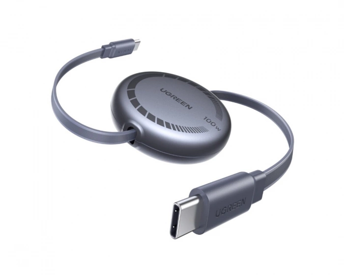 UGREEN USB-C to USB-C PD 100W Fast Charging with Retractable Cable - 1m
