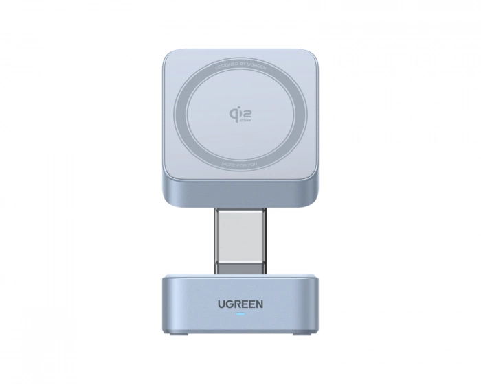 UGREEN MagFlow Qi2.2 25W 2-in-1 Magnetic Wireless Charger