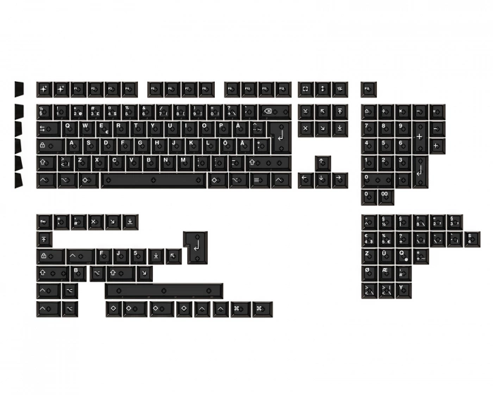 MaxCustom Lucid NORDEUK Keycap Set - BoW