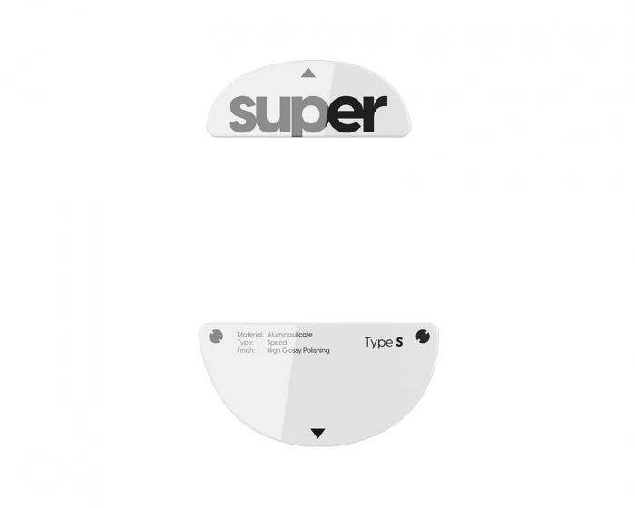 Superglide Glass Skates Type-S for JV-X - White