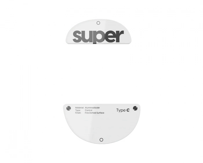 Superglide Glass Skates Type-C for JV-X - White