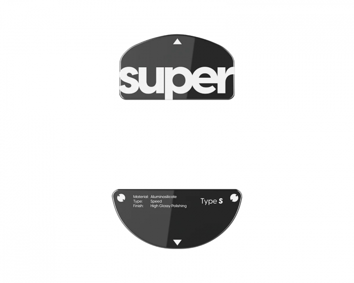 Superglide Glass Skates Type-S for Susanto-X - Black