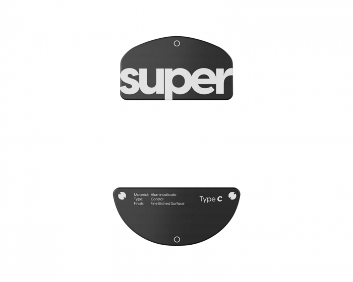 Superglide Glass Skates Type-C for Susanto-X - Black