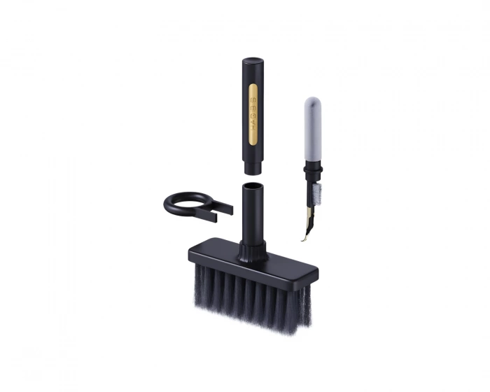 Hagibis Multifunctional Cleaning Brush – Black
