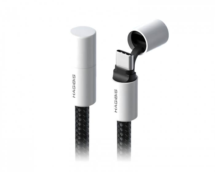 Hagibis USB-C Charging Cable Black - 1.2 m