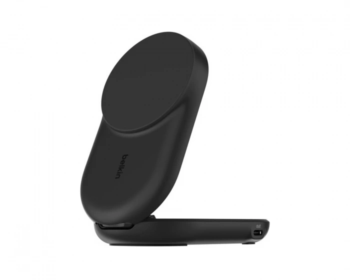 Belkin UltraCharge 2-in-1 Qi2 Wireless Charger - Black