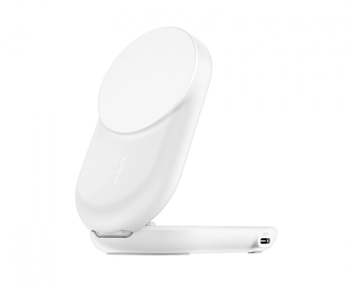 Belkin UltraCharge 2-in-1 Qi2 Wireless Charger - White